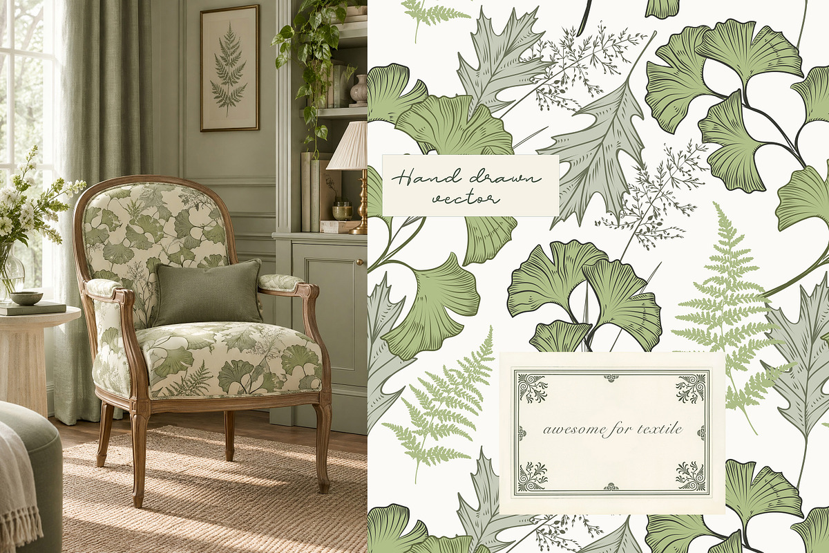 Seamless vector Floral Pattern set, a Pattern Graphic by FleurArt (Photo 14 of 16)
