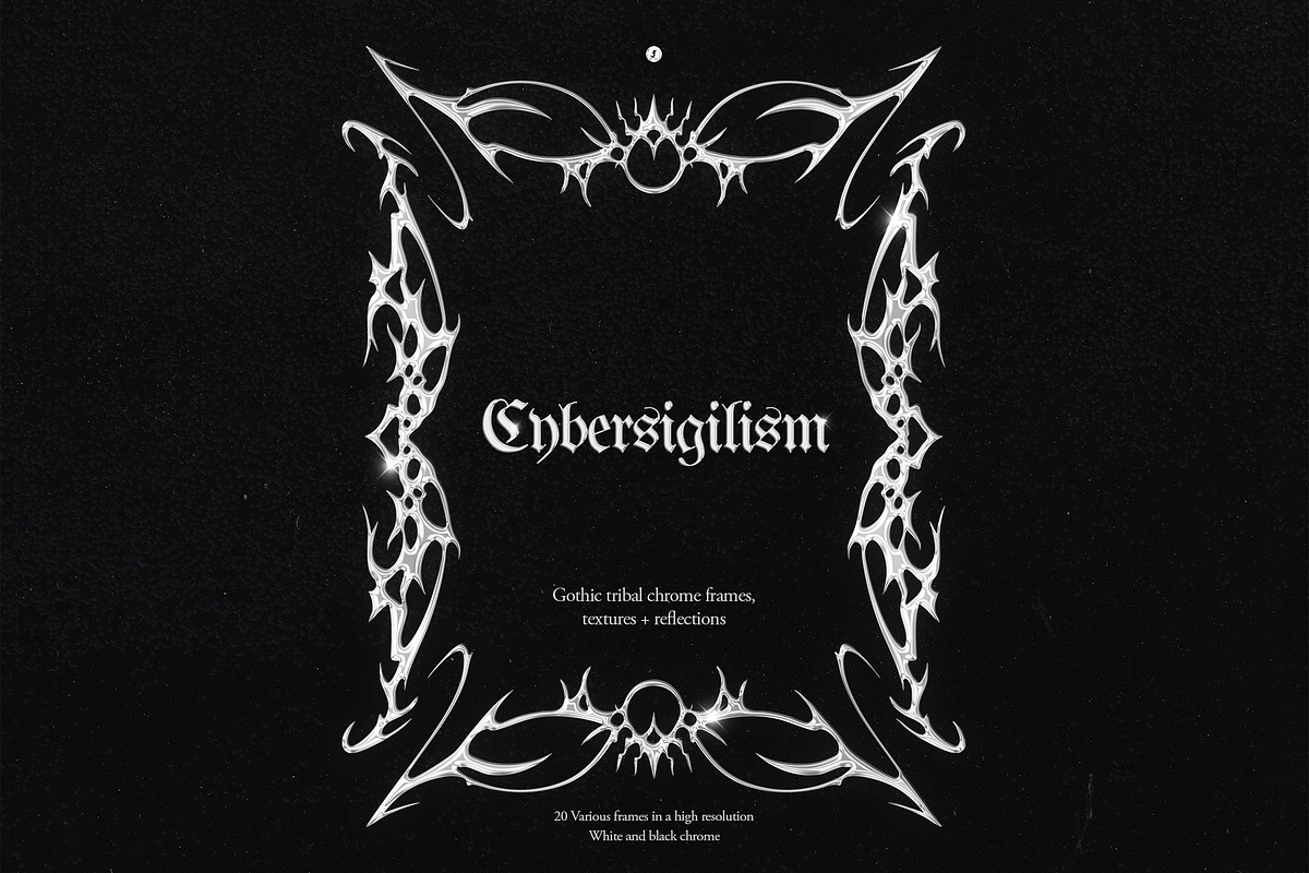 Cybersigilism - Neotribal Frames, an Object Graphic by Freezerondigital (Photo 1 of 11)