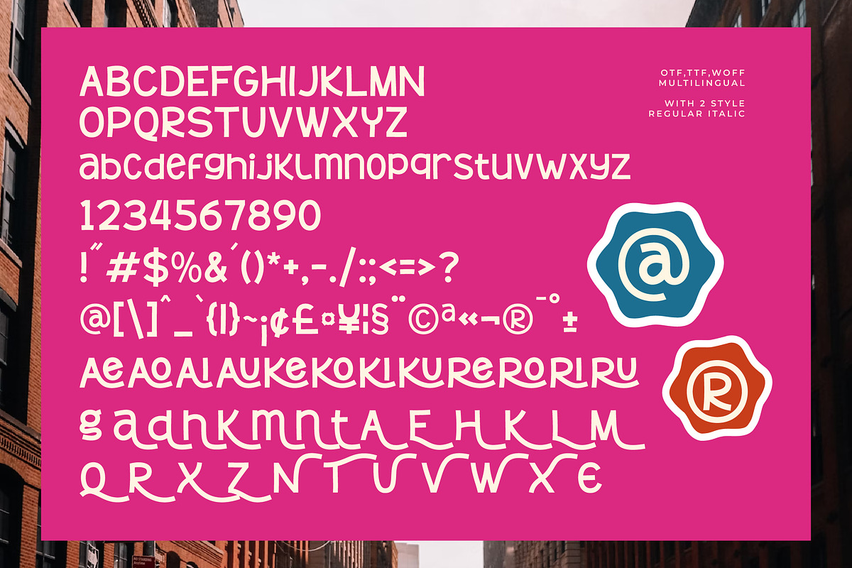 Shore Mystic A Playful Quirky Font, a Sans Serif Font by AmorfaType (Photo 11 of 11)