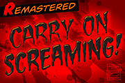 Carry on Screaming, a Font by Comicraft Fonts (Thumbnail 1 of 4)