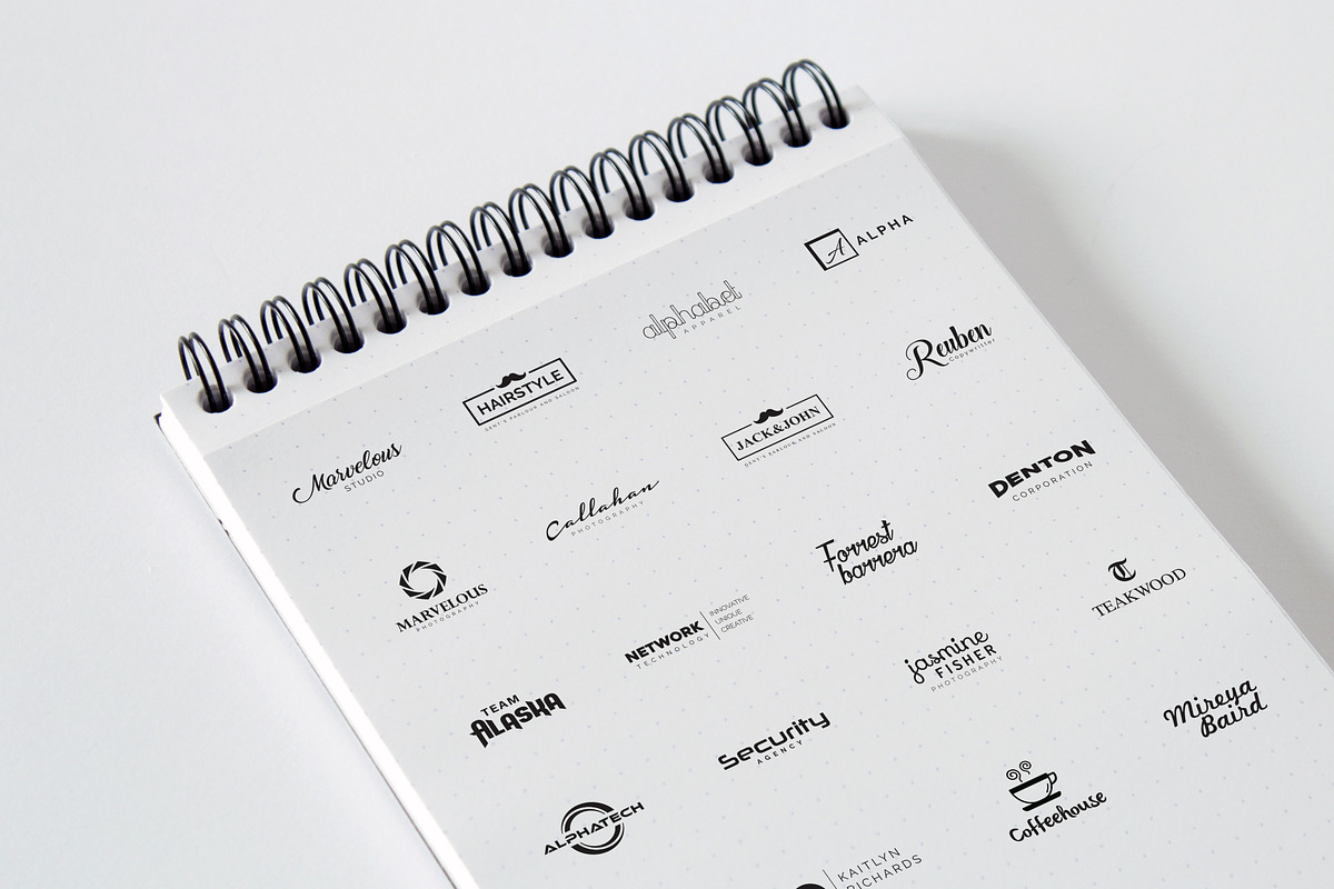 520 Premade Logo Bundle + Bonus, a Branding & Logo Template by XpertgraphicD (Photo 4 of 76)