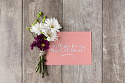 Blooming Heirloom-A Handwritten Font, a Handwritten Font by Lulu Ink Designs (Thumbnail 7 of 9)