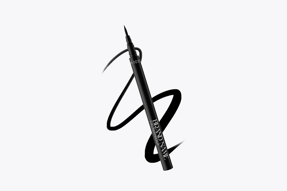 Eye Liner Mockup For Visualization, a Pens & Pencil Mockup by Ram Studio LLC (Photo 2 of 6)