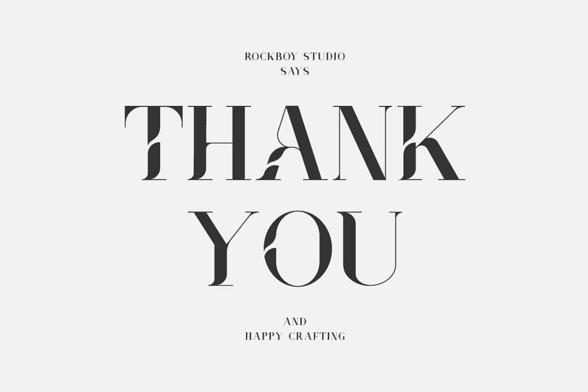 Grimoire - Elegant Fashion Font, a Serif Font by RockboyStd (Photo 12 of 12)