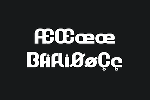 Bolgeho - Thick & Logo Font