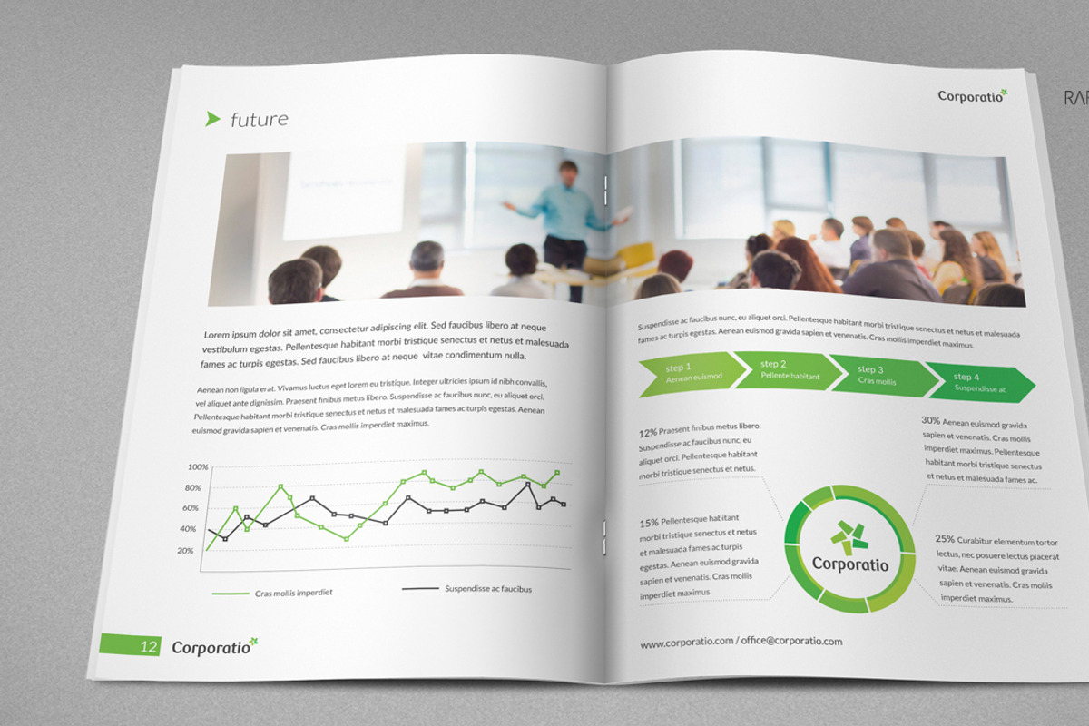 Business_Solution_A4_brochure, a Brochure Template by buttonpl (Photo 3 of 4)