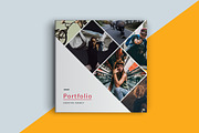 Square Portfolio Brochure Template, a Brochure Template by RWstudio (Thumbnail 1 of 9)