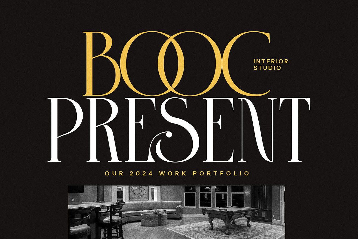 Trends 2025 Serif Font, a Serif Font by Graphicxell (Photo 3 of 8)