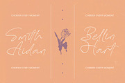 Yessiou Saphire Handwritten Ink, a Script Font by stylishtype.co (Thumbnail 4 of 20)