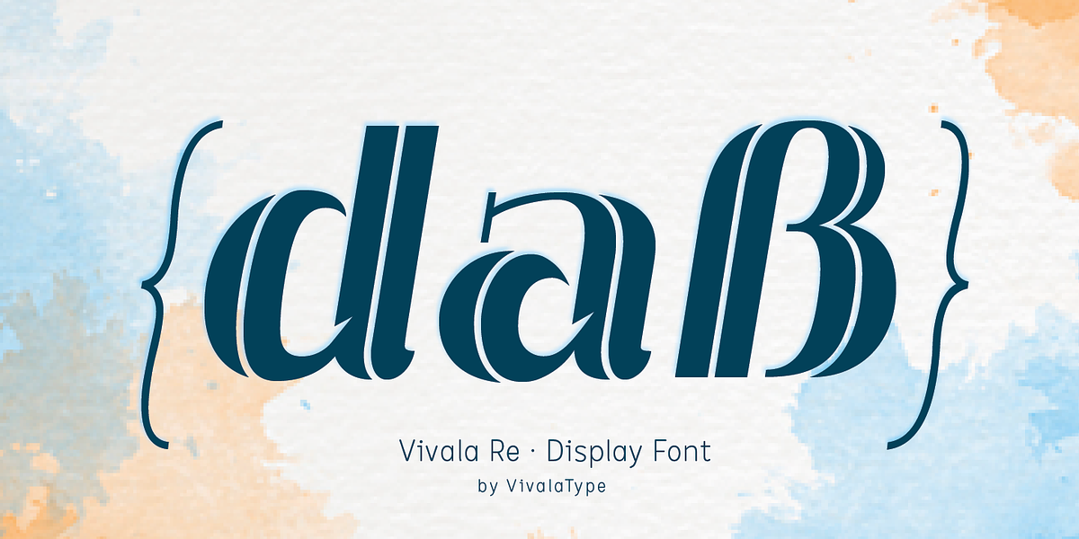 Vivala Re, a Font by VivalaType (Photo 6 of 8)