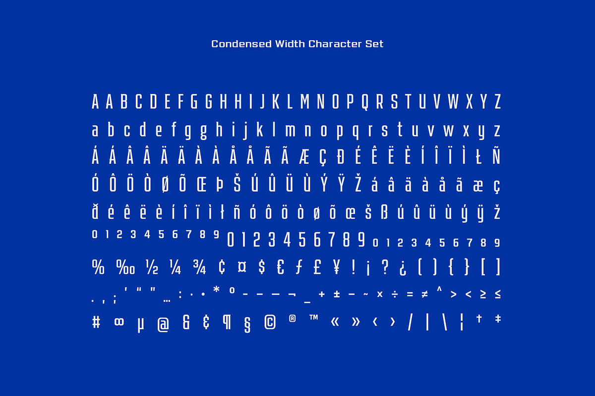 Redzone Display – Condensed, a Font by VarsityType® (Photo 10 of 10)