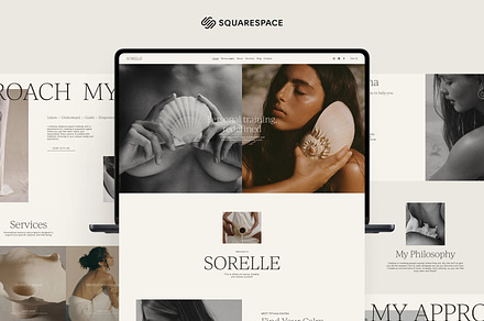 Squarespace Template Coach Website, a Squarespace Template by The Soft Voice