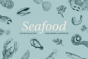 Seafood illustrations, a Food Illustration by Camille Natton (Thumbnail 1 of 8)