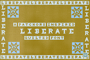 Liberate Hand Crafted Font, a Handwritten Font by Madeline ODonoghue Design (Thumbnail 2 of 5)