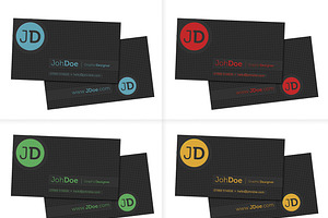 Dark Bussines Card Template