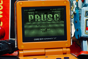 Game Paused - Pixel Game Family