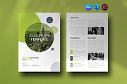 Canva Case Study Template, a Brochure Template by DesignDevisers (Thumbnail 2 of 10)