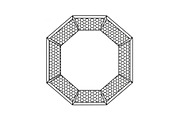 Polygon Frame & Label Bundle, an Illustration by Creativeshirt (Thumbnail 47 of 51)