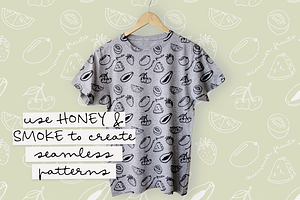 Honey & Smoke Font Collection