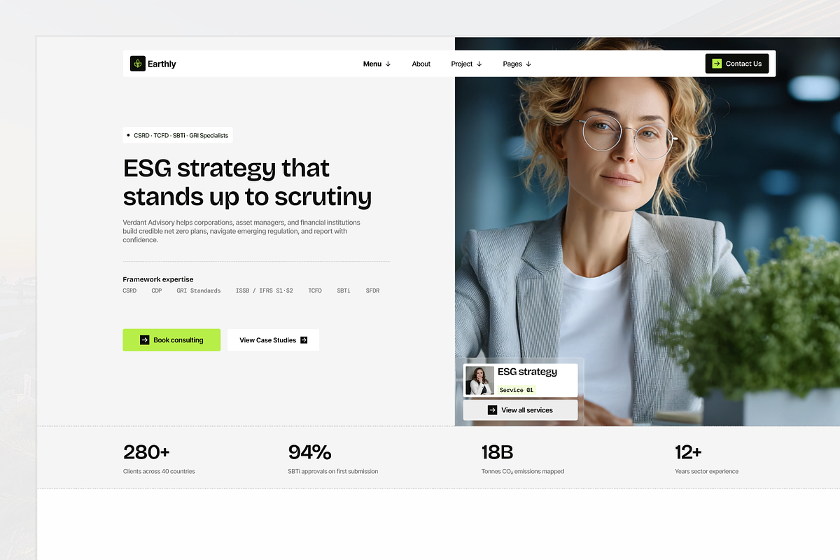 Earthly – EcoTech HTML Template, a HTML Template by TNCFlow (Photo 4 of 5)