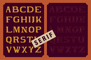 TAPRUM - Retro Display Font, a Font by Rightwheels (Thumbnail 2 of 10)