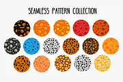 Halloween patterns and icons pack, a Pattern Graphic by Holovei (Thumbnail 2 of 6)