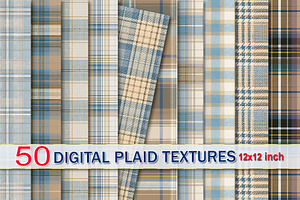 Pastel Plaid Scrapbook Paper Pack