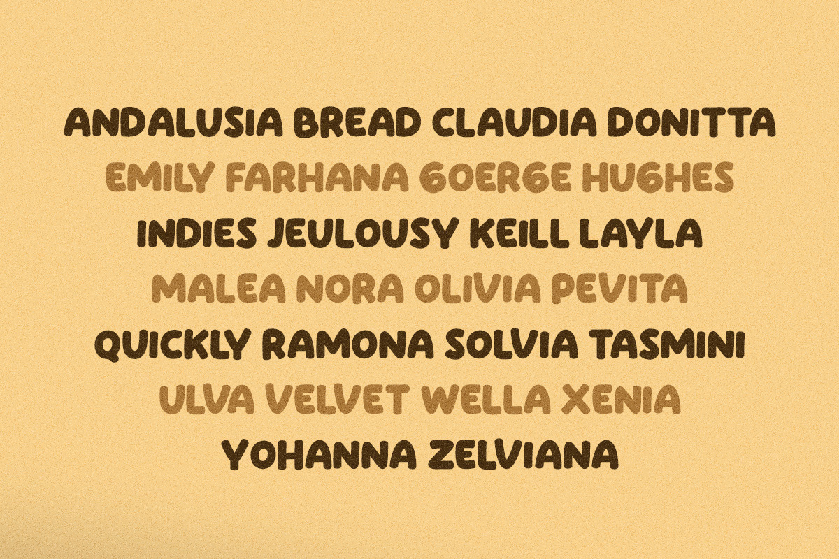 Quickly Brown - Bold Script, a Font by HIRO.std (Photo 6 of 7)