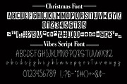 Christmas Vibes Duo, a Handwritten Font by Mini_World (Thumbnail 5 of 5)