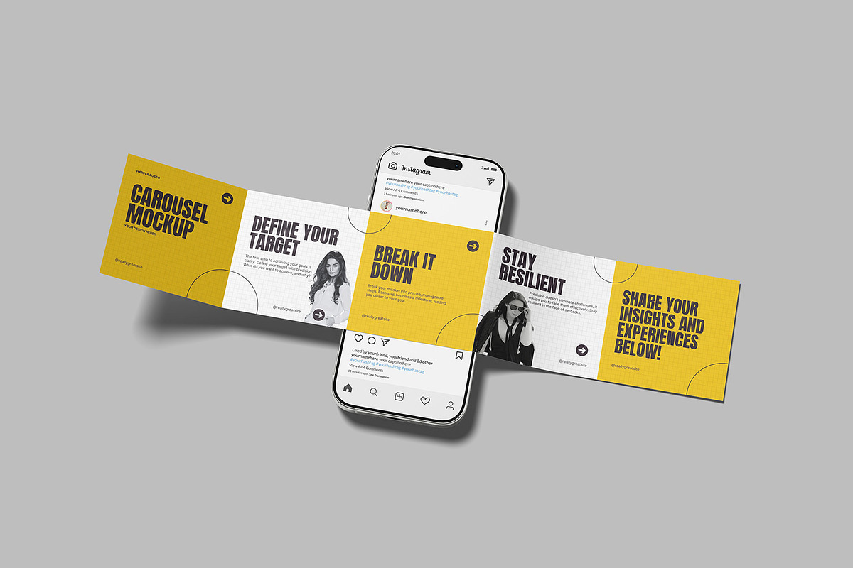 Carousel Mockup, a Device Mockup by mahremdesign (Photo 5 of 6)