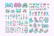 Magical Kawaiicore Illustration Pack, an Object Illustration by The Isian (Thumbnail 2 of 12)