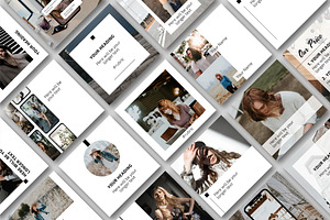 White CANVA Instagram Template N54