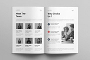 Annual Report Template, a Brochure Template by TemplatesForest (Thumbnail 5 of 8)