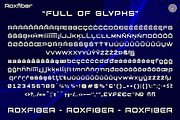 Roxfiber, a Sans Serif Font by artism_design (Thumbnail 12 of 12)