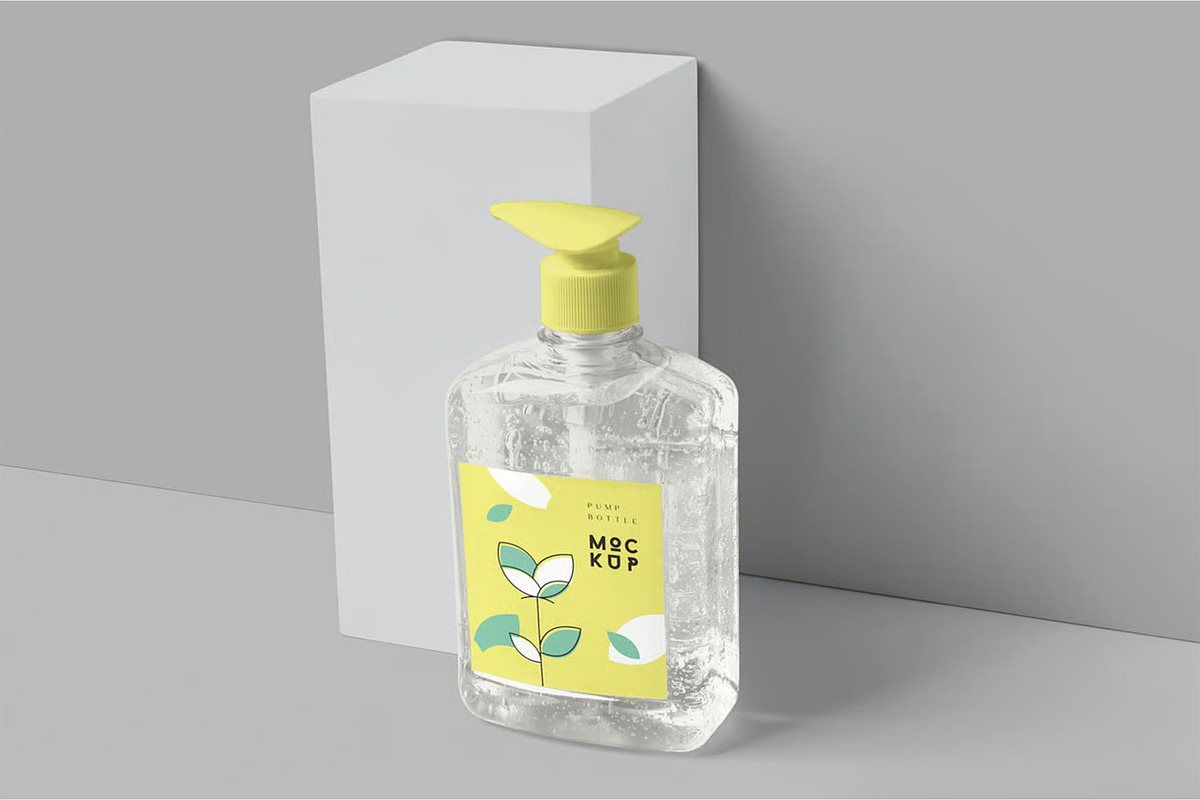 Dispenser Pump Bottle Mockups, a Product Mockup by megostudi0 (Photo 2 of 6)
