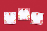 Cupid Mail Service Watercolor, a Seasonal Illustration by CreativeValuation (Thumbnail 8 of 12)