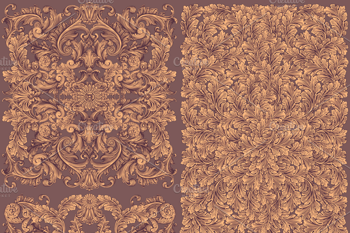 Collection vintage engraved frames., a Decorative Illustration by Vector Engraving (Photo 24 of 31)