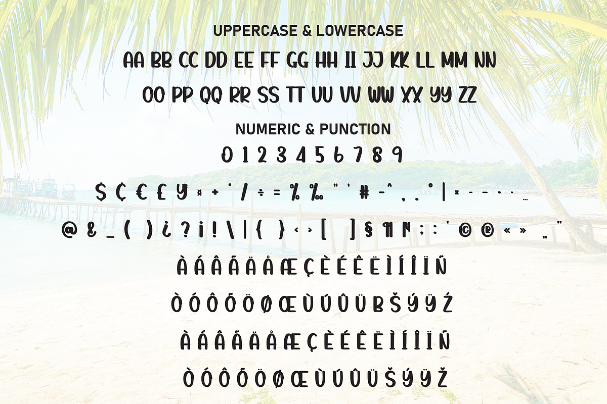Summer Paradise | Script Font, a Script Font by Scratchones (Photo 7 of 8)
