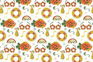 Summer Vacation Pattern