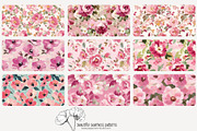 70 impasto floral seamless pattern, a Pattern Graphic by Poppy Lane Studio (Thumbnail 4 of 10)