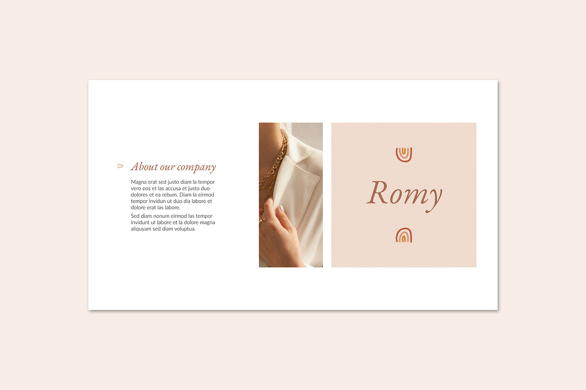 ROMY Keynote Template, a Presentation Template by AgataCreate (Photo 2 of 12)