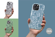 iPhone 16 pro Tough Case Mock-up, an iPhone Mockup by Colatudo Store (Thumbnail 5 of 9)