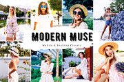 10 Modern Muse Lightroom Presets, a Preset Add-On by LucaTheme (Thumbnail 1 of 9)
