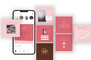 Canva Social Media Template Bundle, a Social Media Template by Little Creative Scribbles (Thumbnail 8 of 9)