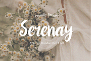 Serenay | Script Handwritten, a Script Font by Berdansabersama (Thumbnail 1 of 8)