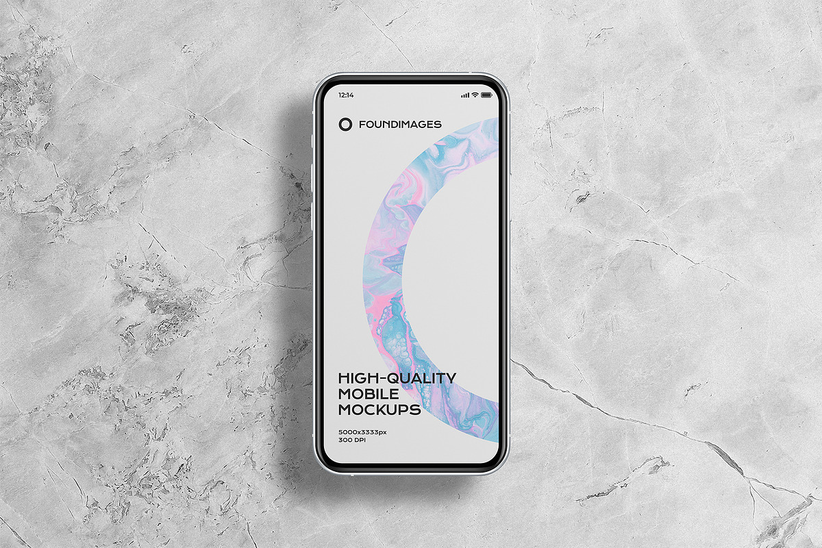 72 iphone device mockup bundle, an iPhone Mockup by FoundImages (Photo 68 of 84)