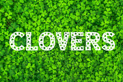Clover Love St Patrick's Day Font, a Slab Serif Font by vladocar (Thumbnail 3 of 8)