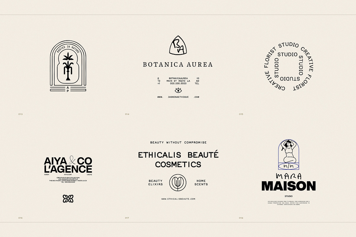BEAUTÉ | Logo Kit, a Branding & Logo Template by Studio Standard (Photo 8 of 12)