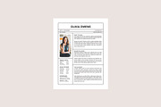 Olivia Media Kit + Resume, a Resume Template by studiolmh (Thumbnail 3 of 4)