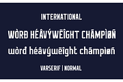 Varserif Font Family, a Serif Font by Alphabet Agency (Thumbnail 5 of 16)
